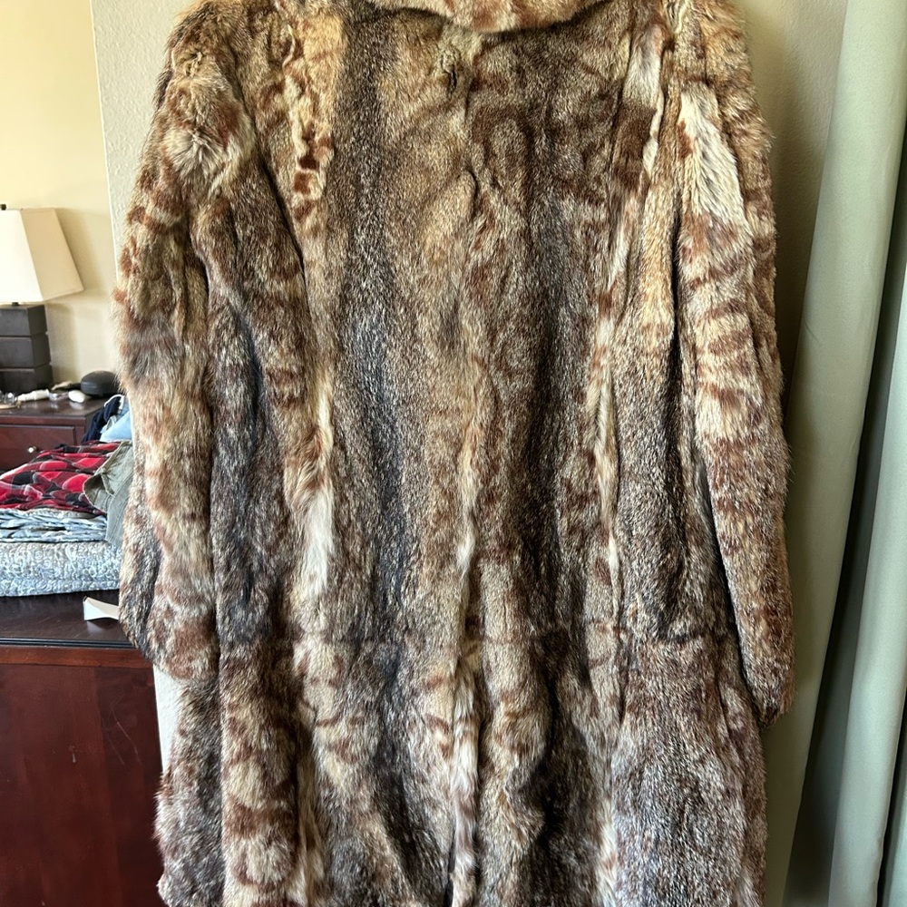 Avanti Multitone Fur Coat